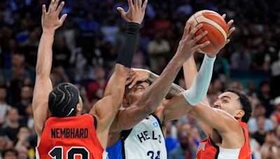 Giannis Antetokounmpo scores 34 points in Olympic Games debut, but Greece falls to Canada
