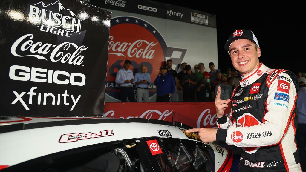 Christopher Bell Wins Rain-Shortened Coca-Cola 600 at Charlotte