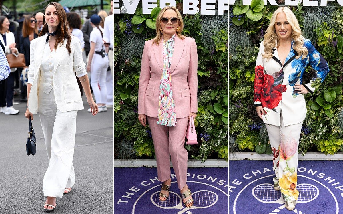 Forget your floral midi dress, this summer’s go-to style solution is a suit