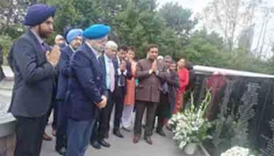 Union ministers Jaishankar, Puri pay tributes to victims of Kanishka bombing on 39th anniv of terror attack - The Shillong Times