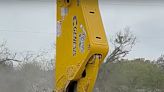 Genesis excavator attachment GRP 480 designed to process rebar