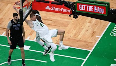 Celtics' Joe Mazzulla explains crucial Kristaps Porzingis decision in Game 1 win vs. Mavericks