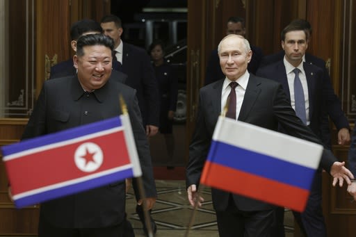 Russia President Vladimir Putin makes a rare visit to North Korea, an old ally | ABC6