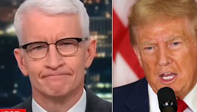 Anderson Cooper Debunks Trump's E. Jean Carroll 'Conspiracy Theory' On-Air