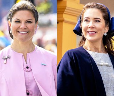 Crown Princess Victoria of Sweden Perfectly Curtsies to Queen Mary of Denmark — Inside the New Royal Rules