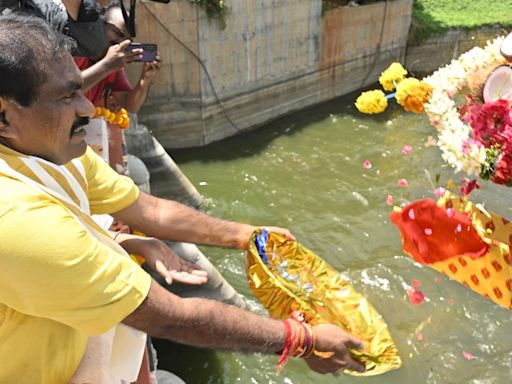 1,500 cusecs of Krishna water released to eastern canals in Vijayawada