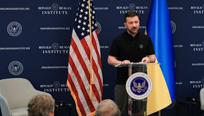 Ukraine's Zelenskiy says he can't predict Trump's actions if elected