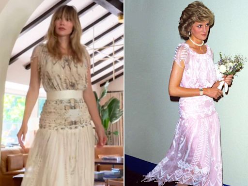 Suki Waterhouse Models Dress Designed for Princess Diana on TikTok — Using The Devil Wears Prada Audio!