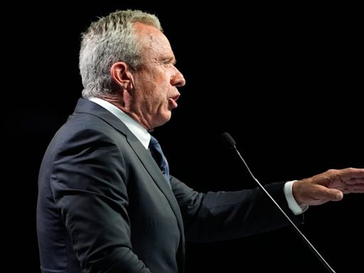 Watch: Robert F. Kennedy Jr holds news conference after Biden drops out of 2024 presidential election race