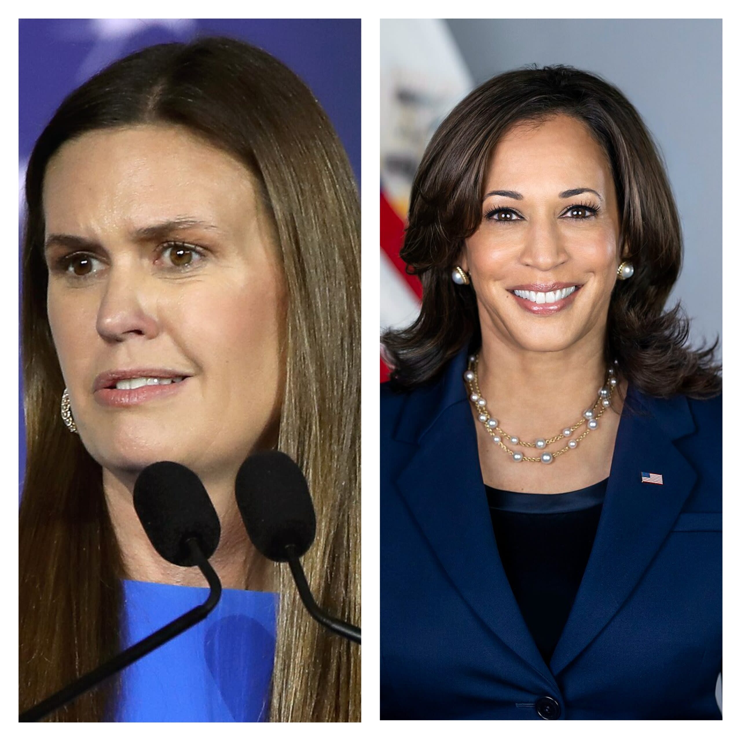 Sarah Huckabee Sanders Takes A Cheap Shot At Kamala Harris For Not Having Children