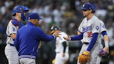 Gavin Stone’s second-half struggles continue in Dodgers’ loss to A’s