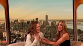 Drew Barrymore's First Hot Flash Happened With Jennifer Aniston By Her Side