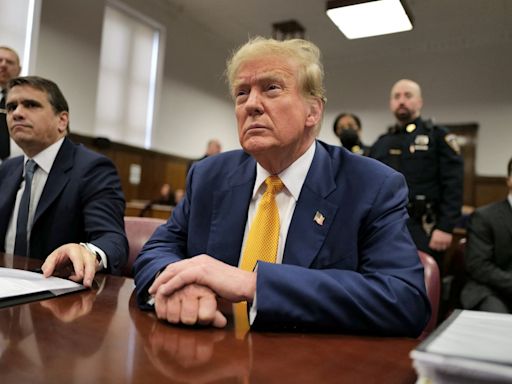 Trump blames Cohen for breaking gag order as judge fires back at jury comments