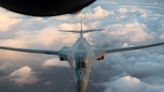 The US military is flexing its airpower muscles in the Middle East with supersonic bomber flights in the region