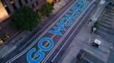 Minneapolis officials embrace Wolves' postseason run with painted street, temporary signs