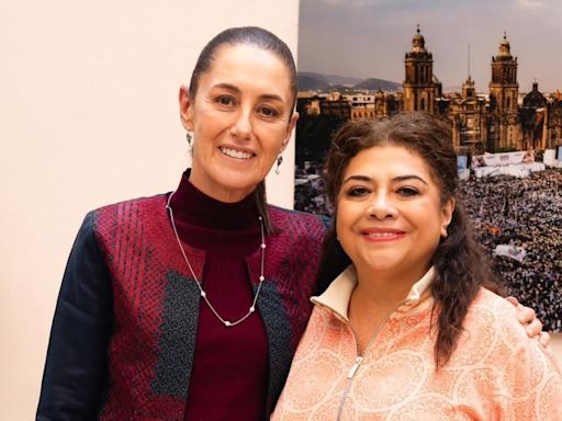 Claudia Sheinbaum se reúne con Clara Brugada en casa de transición