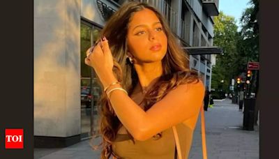 Suhana Khan spotted outside gym, stuns in chic gym attire: Video inside | Hindi Movie News - Times of India