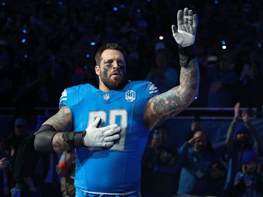 From the 'kneecaps' speech to the NFC title game: Lions' Taylor Decker on ups, downs in Detroit