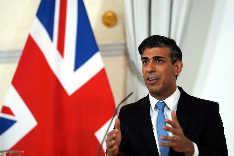 Fighting for political life, UK PM Sunak calls election from weak position