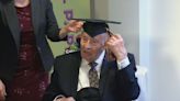 100-year-old WWII veteran gets a chance to attend his college graduation