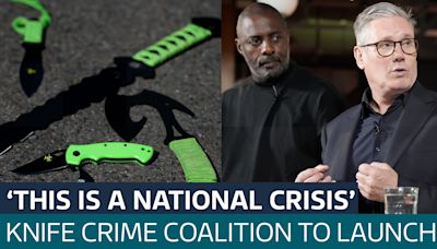 Idris Elba to join Keir Starmer in launch of new coalition to tackle knife crime - Latest From ITV News