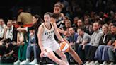 Caitlin Clark hurts left ankle, exits Fever-Sun game