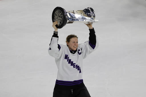 Minnesota beats Boston 3-0, wins inaugural Walter Cup as Professional Women's Hockey League champs - The Morning Sun