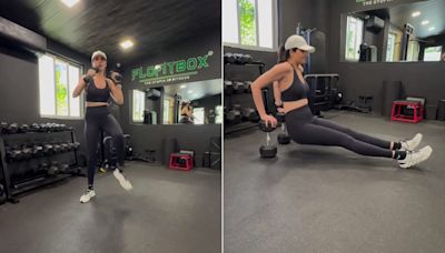Karishma Tanna Failed The Tauba Tauba Steps But Totally Aced Her Weighted Workout
