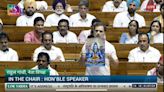 Watch: With Lord Shiva’s image in hand, Rahul Gandhi’s Hinduism jibe at BJP in Lok Sabha, Speaker Om Birla objects | Mint