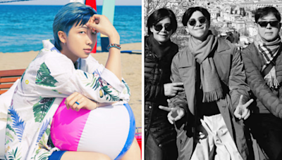 RM Watches Old BTS Content With Mom And Dad, Visits Iconic 'Butter' Beach During Time Off From Military Service