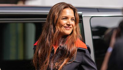 Katie Holmes Demonstrates American-in-Paris Style Done Right