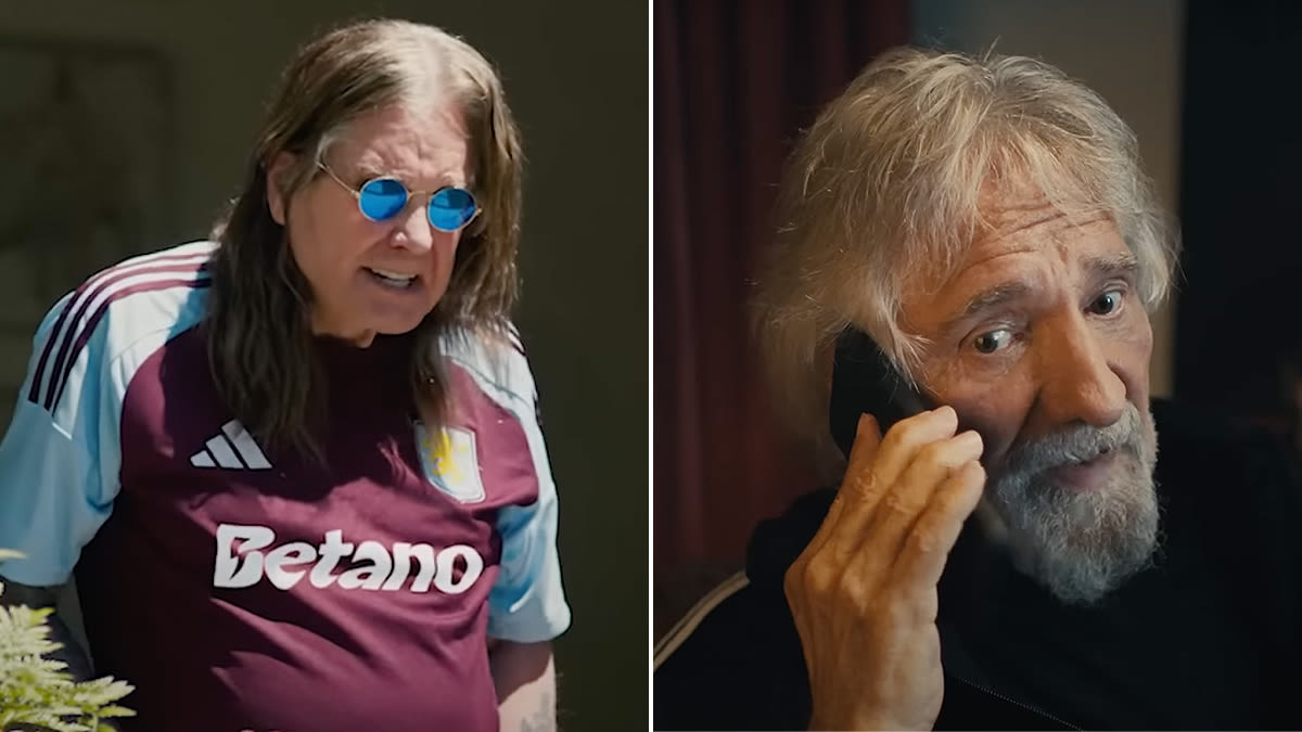 Black Sabbath’s Ozzy Osbourne and Geezer Butler Appear in New Commercial for Aston Villa Football Club: Watch