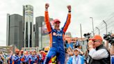 Scott Dixon wins the Detroit Grand Prix
