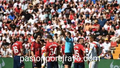 El gesto de fair play de Camello en el Rayo Vallecano - Osasuna