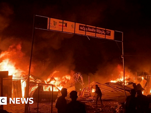 Israel Gaza: Deadly explosion reported in refugee camp near Rafah