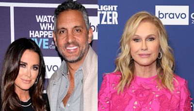 Kathy Hilton Reacts to Kyle Richards' Ex Mauricio Kissing New Woman