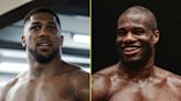 Anthony Joshua and Daniel Dubois stun fans as physiques compared ahead of clash