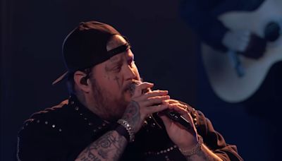 Watch Jelly Roll Debut Vulnerable New Song ‘I Am Not OK’ on ‘The Voice’ Finale