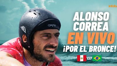 Alonso Correa vs Gabriel Medina EN VIVO HOY: luchan por la medalla de bronce en surf de los Juegos Olímpicos París 2024