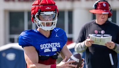 How is OU football starting QB Jackson Arnold faring so far in Sooners' 2024 fall camp?