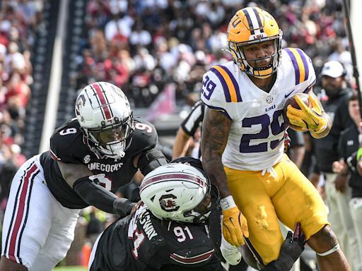 After two TDs at South Carolina, did Caden Durham do enough to be LSU football's RB1?