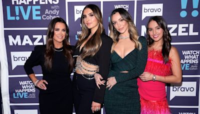 Kyle Richards Gets Matching 'Lucky' Tattoo With Her Daughters