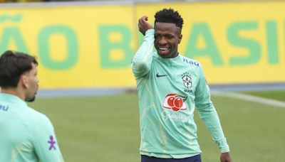 Vinicius, Rodrygo y Militao se incorporan a la selección brasileña