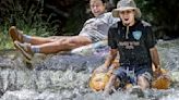 Gallery: Cooling off at Nambé Falls