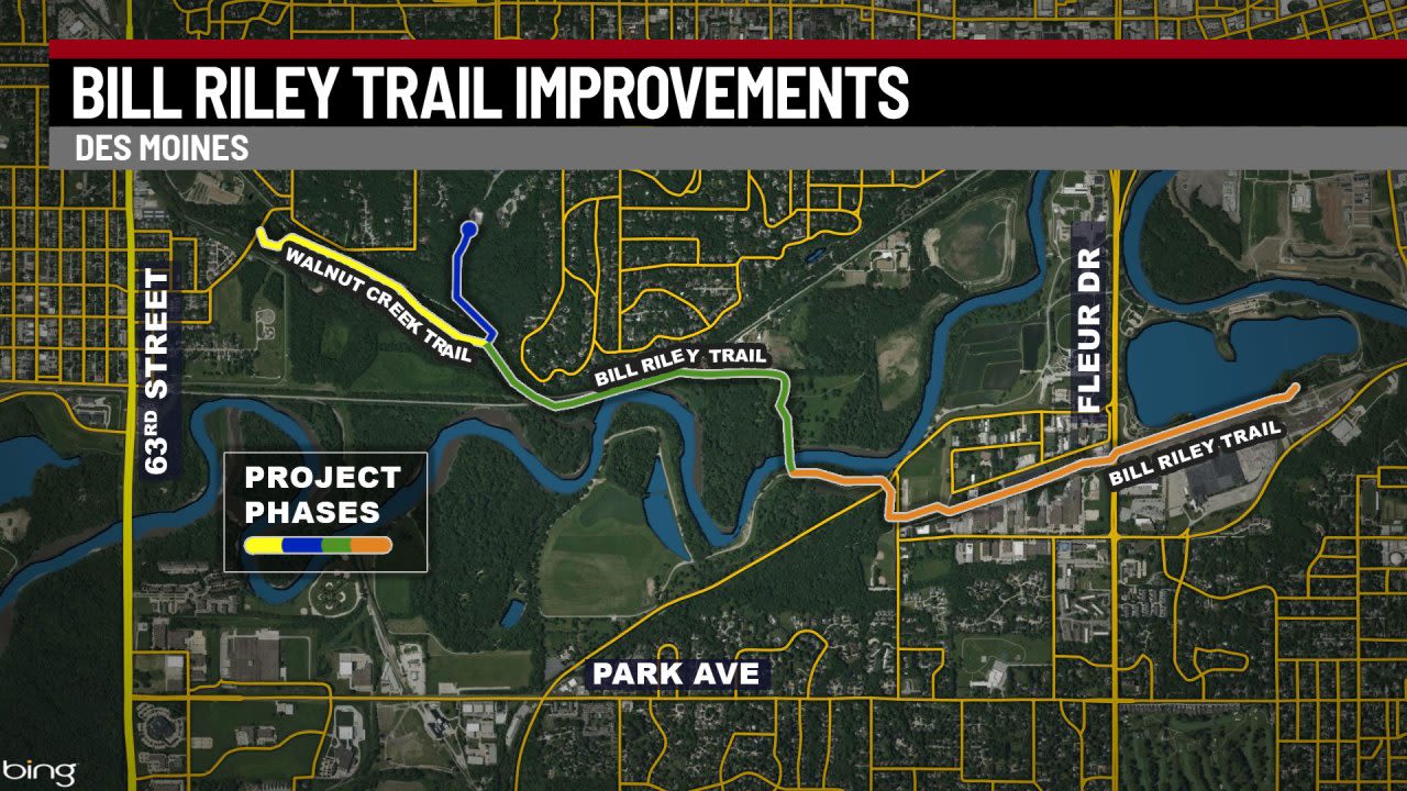 Trail closures may lead to rough start for summer cycling in central Iowa