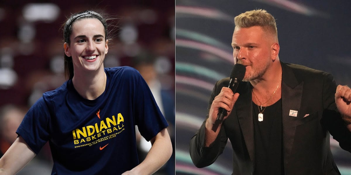 ESPN host Pat McAfee apologizes for calling Caitlin Clark a ‘white b****’