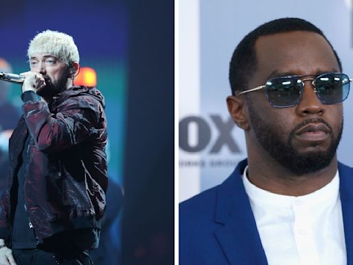 Did Eminem Accuse Sean Diddy Combs Of Tupac's Murder? Killshot Lyrics Resurface Amid Latter’s Arrest