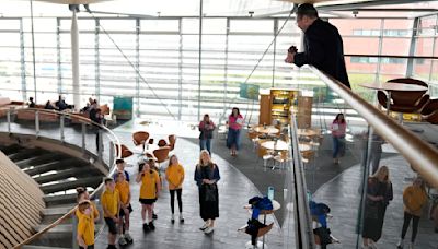 Children's choir rehearsing for King Charles jump for Keir Starmer