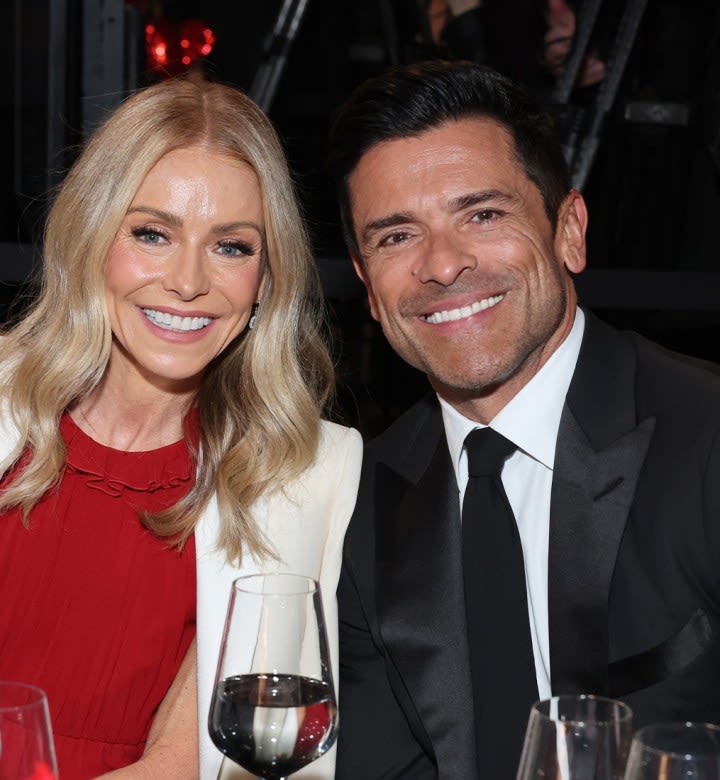 Kelly Ripa Posts Throwback of Mark Consuelos’s 30th Birthday—and I Can’t Stop Staring at His Shaggy Hair (or Leather Pants)