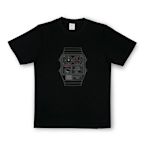 Nobody Elz 設計 T-Shirt - 熱度破錶 Watch Tee 黑色款 stussy supreme